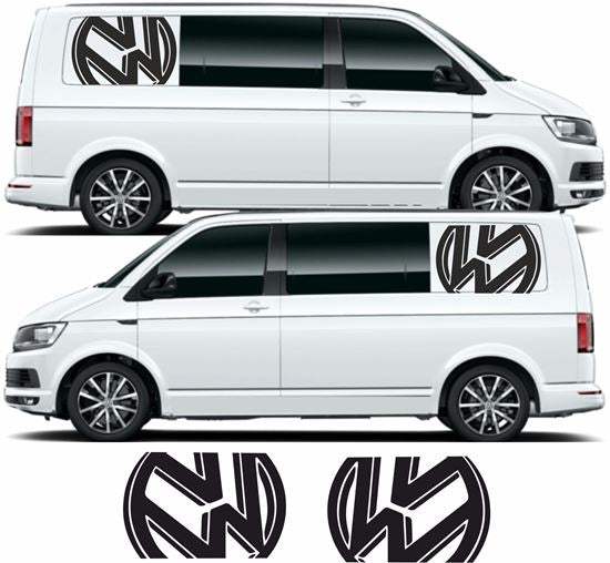 0014615_vw-t5-t6-side-panel-decals-stickers_550 - R&E Wraps and Graphics LTD - Volkswagen T5 Side Panel Decals x2 - side panel, Volkswagen, volkswagen t5, volkswagen transporter, vw