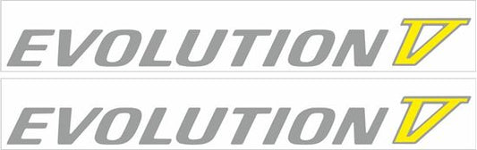 Mitsubishi Evolution 5 replacement side Decals