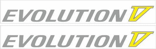 0042871_mitsubishi-evolution-5-replacement-side-decals-stickers_550 - R&E Wraps and Graphics LTD - Mitsubishi Evolution 5 replacement side Decals - EVOLUTION, Evolution IV, Lancer, mitsubishi, Mitsubishi Evolution VI, Mitsubishi Lancer, small stickers, stickers