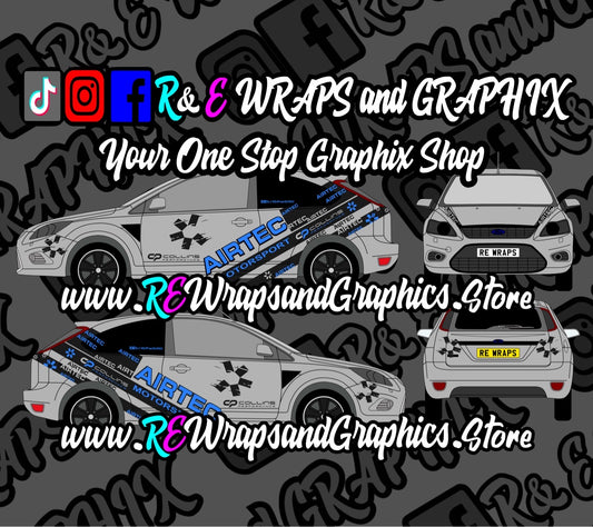 Ford Focus ST/RS Airtec Graphic Kit