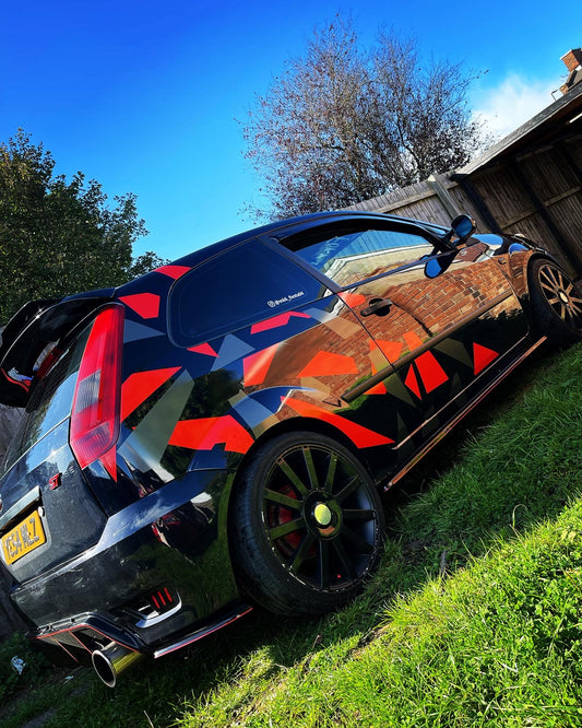 Ford Fiesta MK6 Urban Camo Graphic Kit