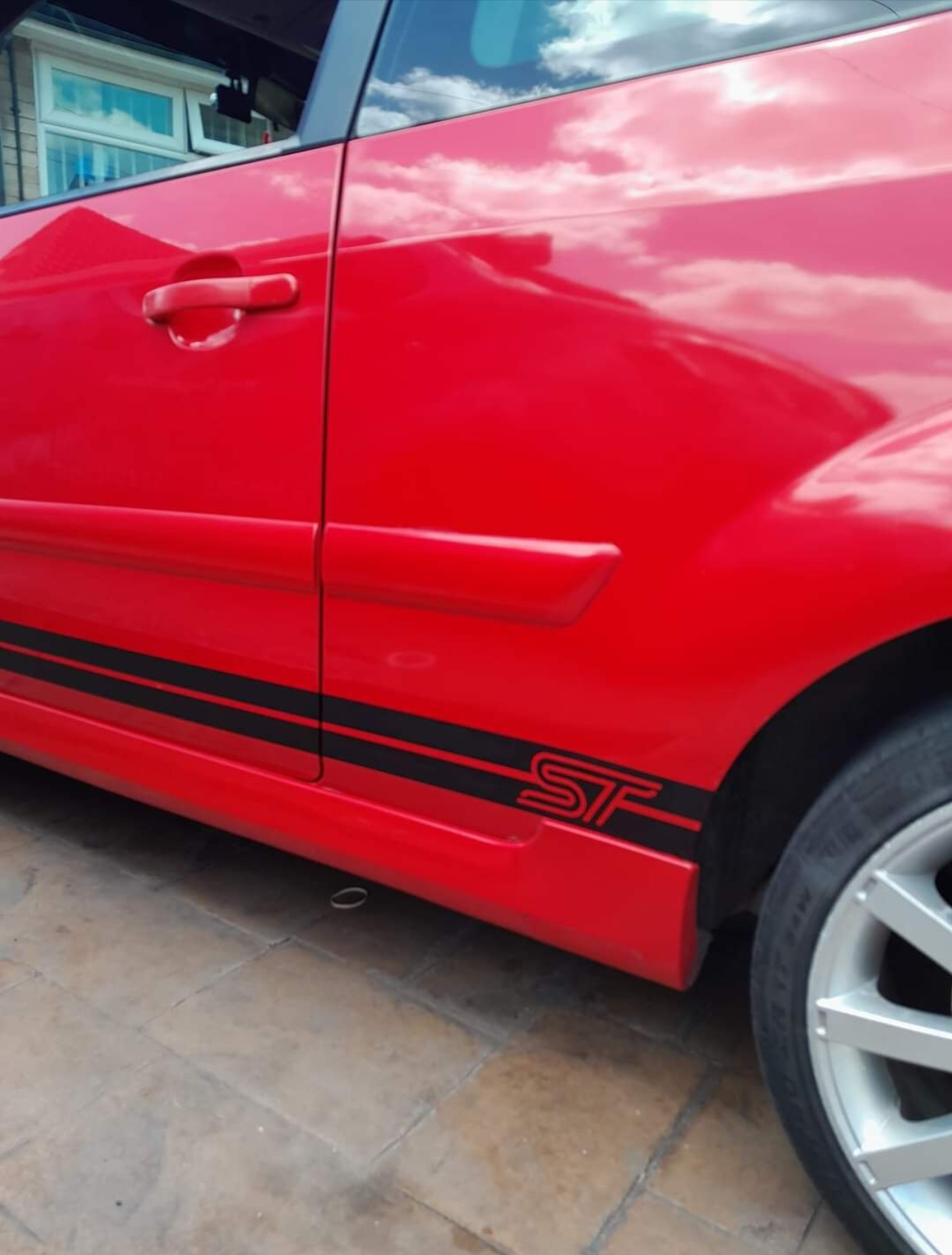 08F7C1FB-88F8-4F4B-8E6C-48CB4176229C - R&E Wraps and Graphics LTD - Ford Fiesta MK5 ST Side Stripes - ford side stripes, side stripes, ST side stripes