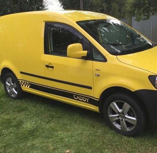 0AC9083A-1148-49C3-A637-8B604035CCEE - R&E Wraps and Graphics LTD - Volkswagen Caddy Van Side Stripes - Caddy, Side Stripes, Volkswagen