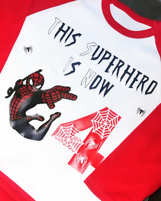 This Superhero Is Now… Personalised Birthday Pyjamas