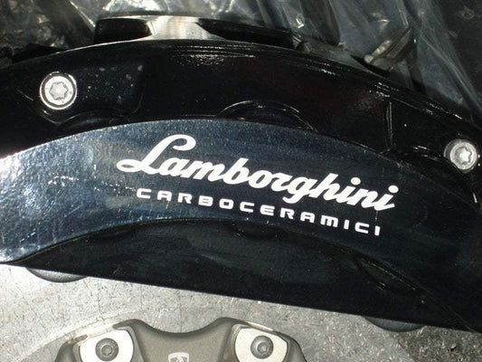 102545 - R&E Wraps and Graphics LTD - Lamborghini Brake Caliper Sticker Set - Lamborghini
