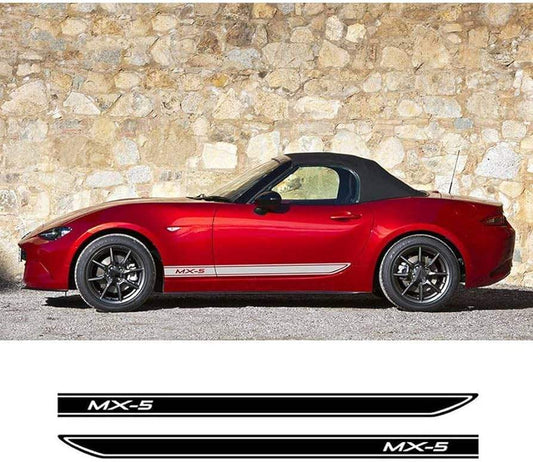 11787140-00A1-4160-B7C6-937204360940 - R&E Wraps and Graphics LTD - Mazda MX-5 Side Stripes - Mazda, Mx5, side stripes