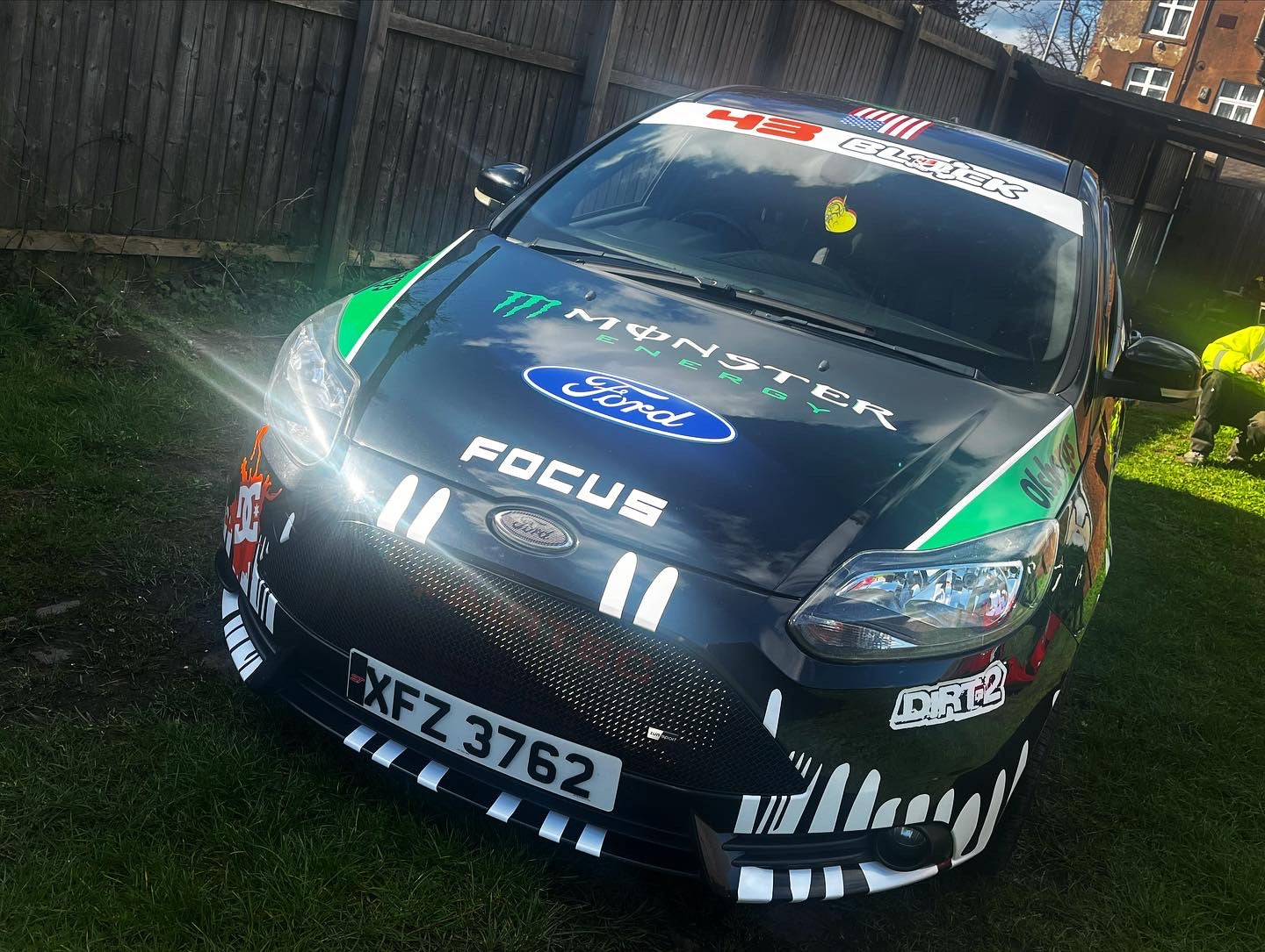Ford Focus mk2 ST/RS Monster Energy 43 Graphic Kit