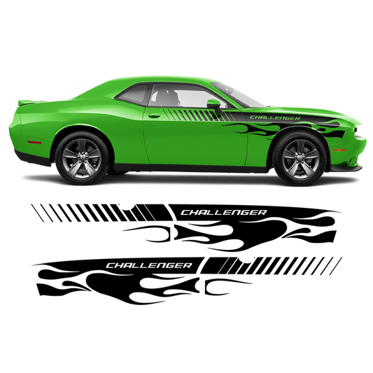 Dodge Charger 2011 - 2020 Flame Side Stripes