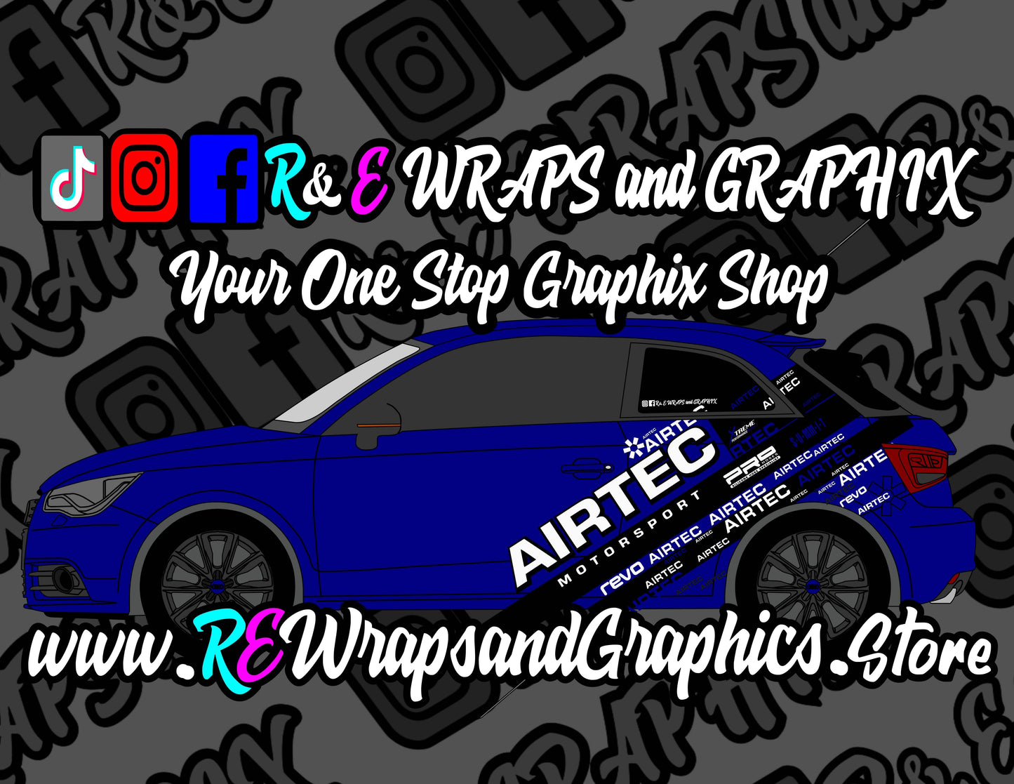1442d578-78cd-4b6b-a294-3b47a80184b0 - R&E Wraps and Graphics LTD - Audi A1 Airtec Graphic Kit - airtec, airtec graphic kit, AIRTEC motorsport, Audi graphic kits, audi RS, Audi s line, Audi s1, graphic kits