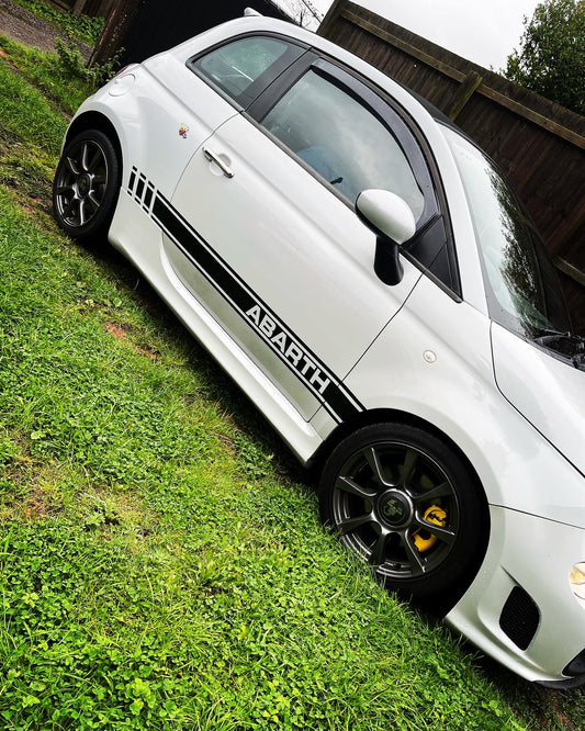 Fiat 500 Abarth Side Stripes