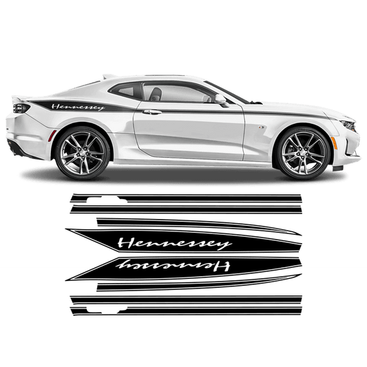 18F783CB-2328-4B5A-BA54-4D63AC3A393B - R&E Wraps and Graphics LTD - Chevrolet Camaro Hennessey Side Stripes - Camaro, Chevrolet, side stripes