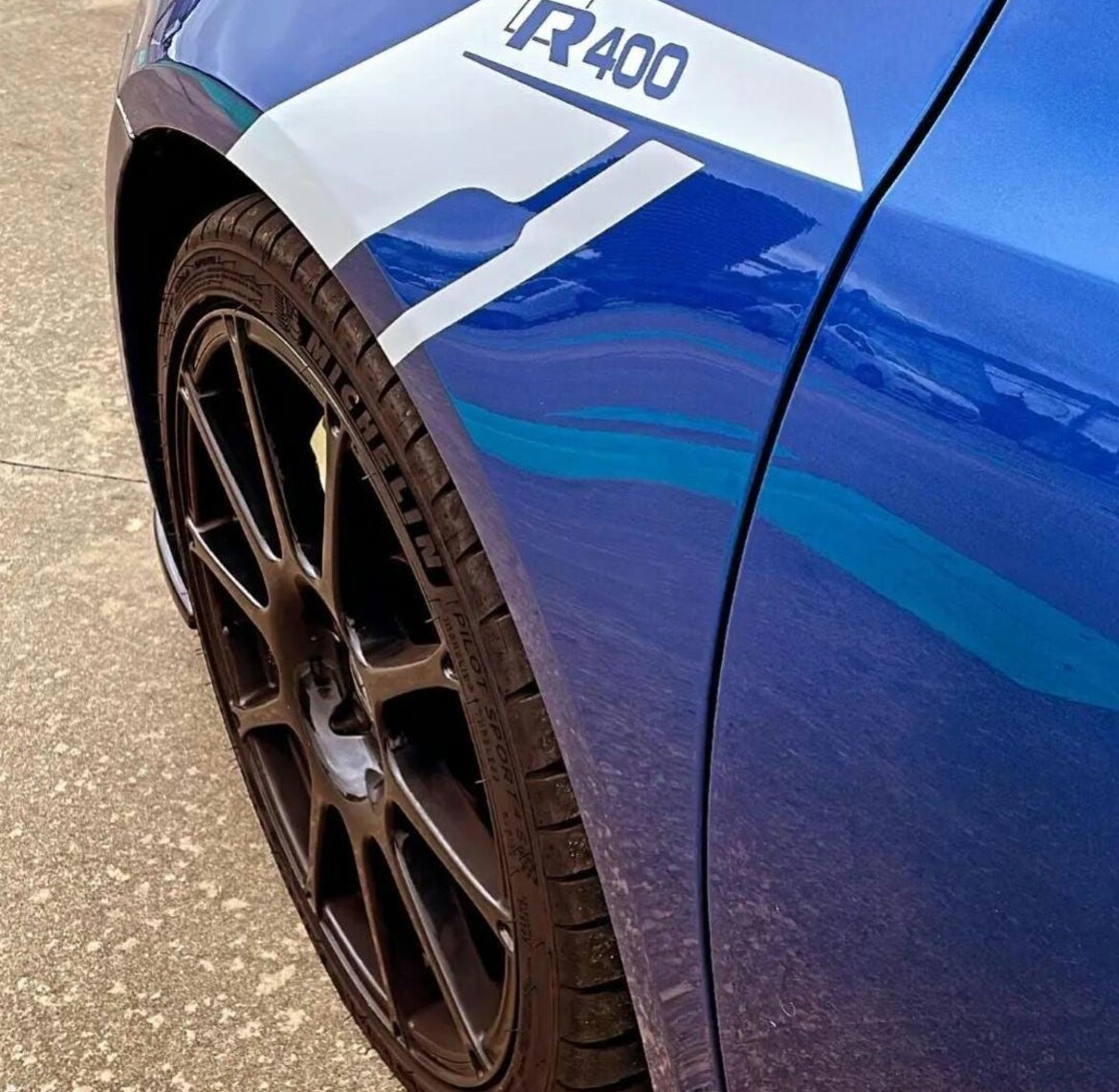 Volkswagen Golf R Side Decals