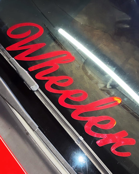 Custom Windscreen Stickers