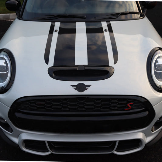 Mini Cooper F-Series JCW Bonnet Stripes