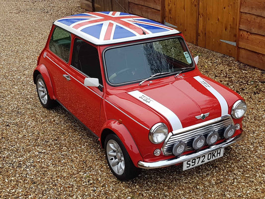 Classic Mini John Cooper Bonnet Stripes