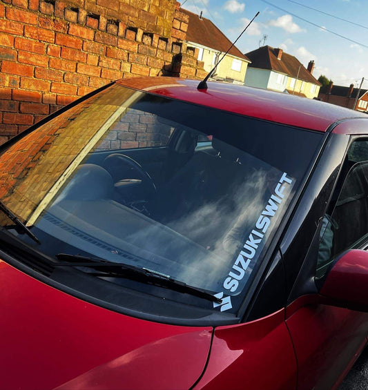 2461185B-33DA-4F6B-BE62-CD2716AA4191 - R&E Wraps and Graphics LTD - Suzuki Swift Windscreen Stickers - Suzuki, Swift, window sticker, window stickers