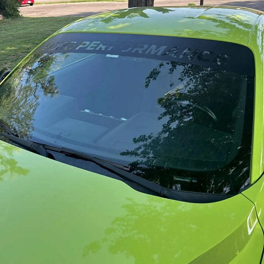 Ford performance Cut Out Sunstrip