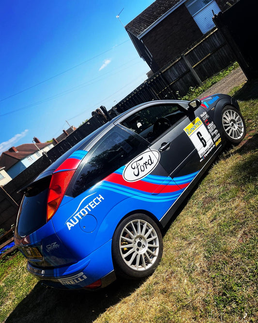 Ford Focus MK1 Martini Rally Graphic Kit