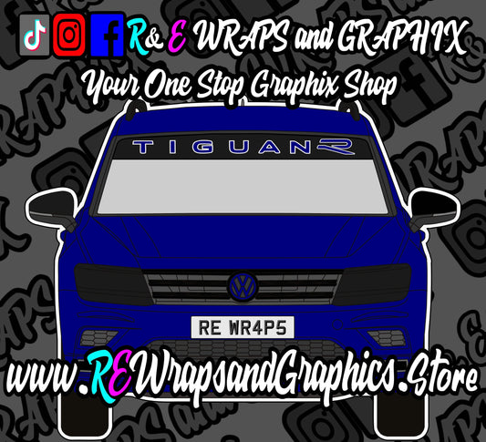 30DD64E4-393E-4569-9DA4-70E891C443D4 - R&E Wraps and Graphics LTD - Volkswagen Tiguan R Outline Sunstrip - sunstrip, sunstrips, Tiguan R, Tiguan r sunstrips, Volkswagen, Volkswagen Tiguan R Sunstrip, Volkwagen Tiguan R, VW