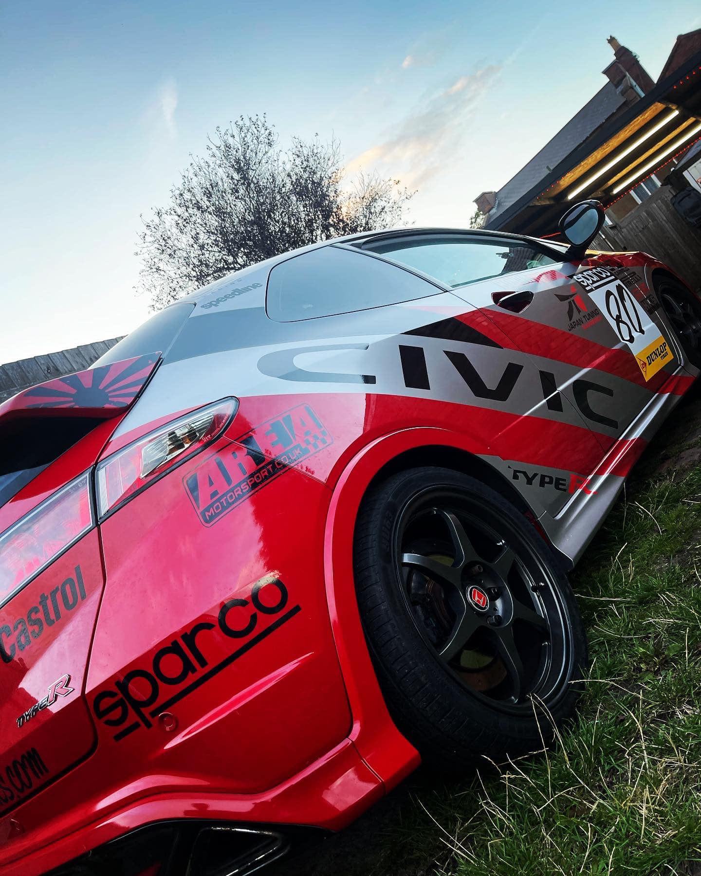 Honda Civic Type-R 2007-10 WRC Track Car Graphic Kit