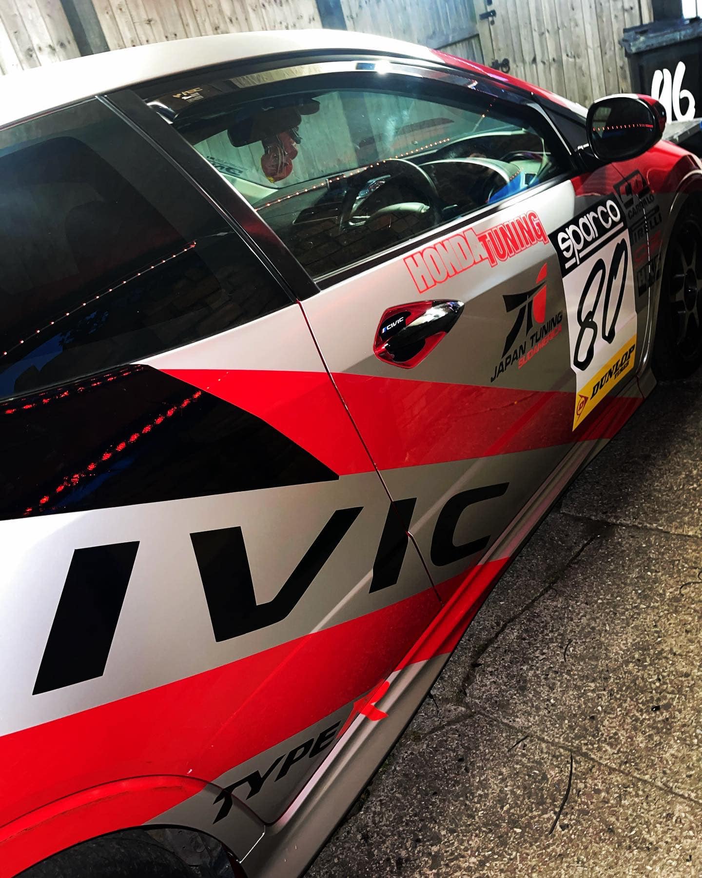Honda Civic Type-R 2007-10 WRC Track Car Graphic Kit