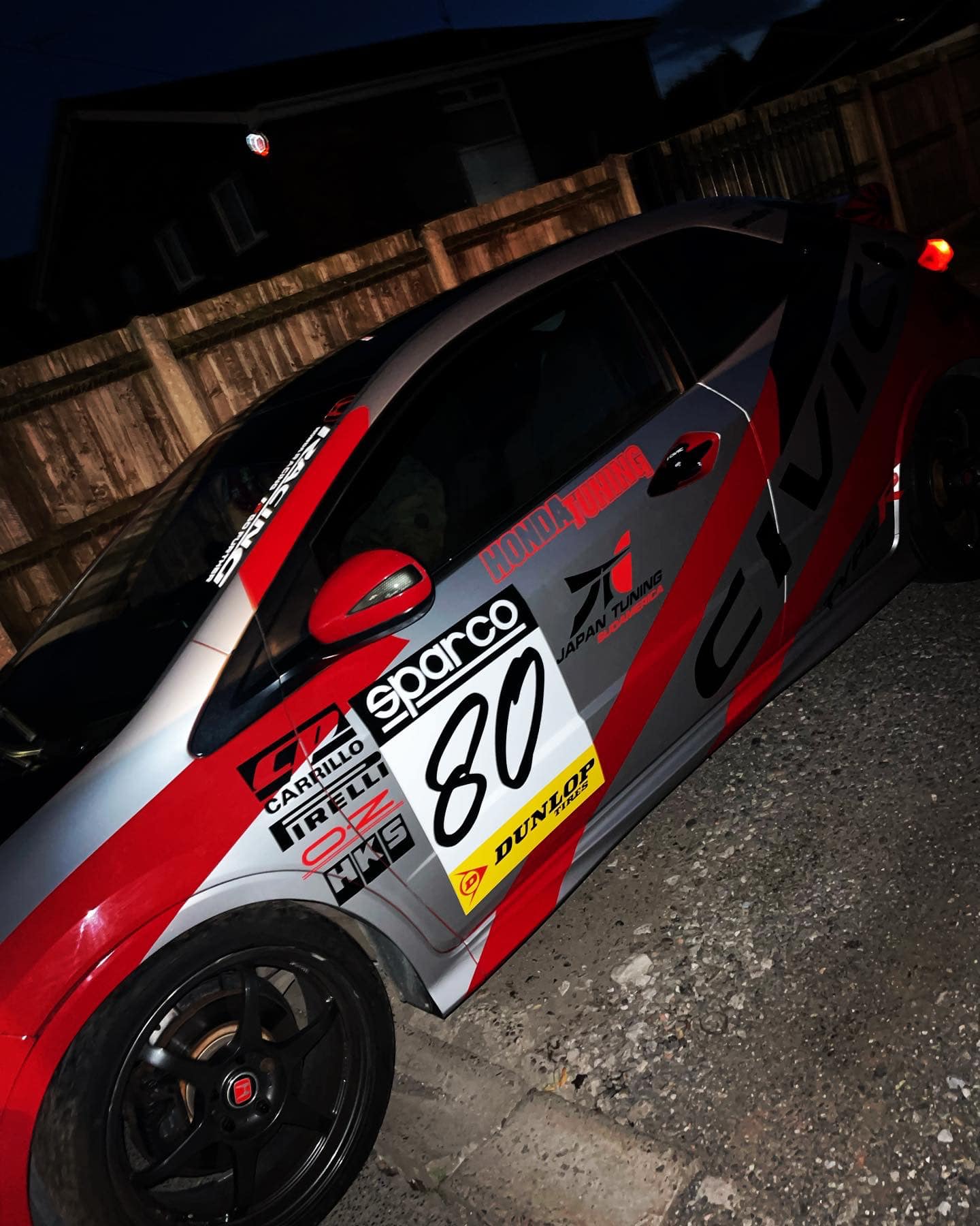 Honda Civic Type-R 2007-10 WRC Track Car Graphic Kit