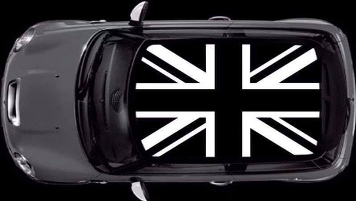 Mini Cooper S 2010 Union Jack Roof Flag