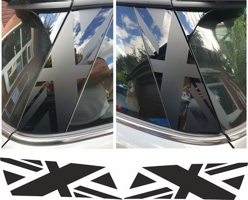 Mini F56 Cooper S Rear Quarter Panel Union Jack Graphics