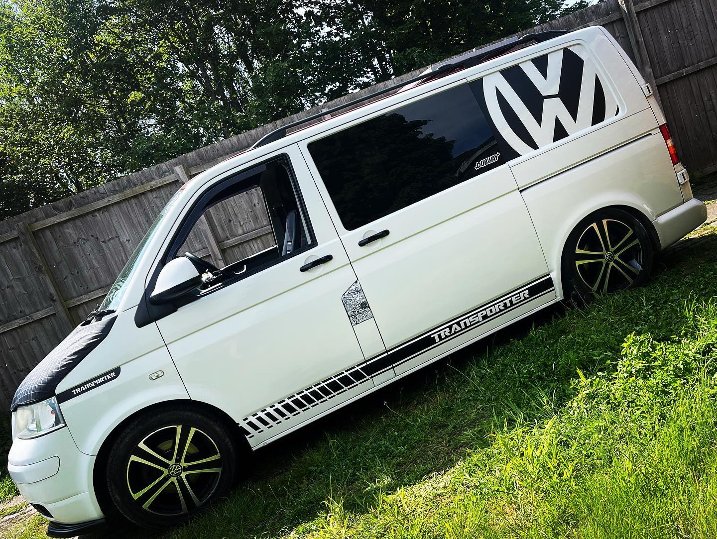 Volkswagen T5 T6 SWB Side Panel Decals x2