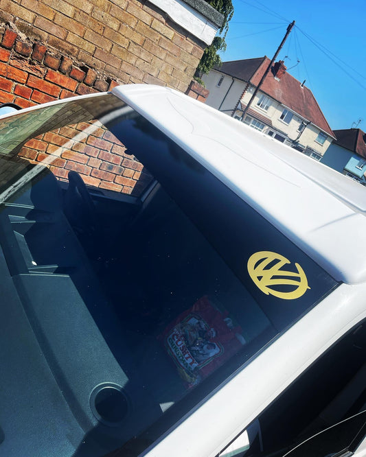 Volkswagen VW Brushed Sunstrip