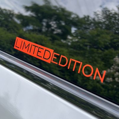 Limited Edition Stickers