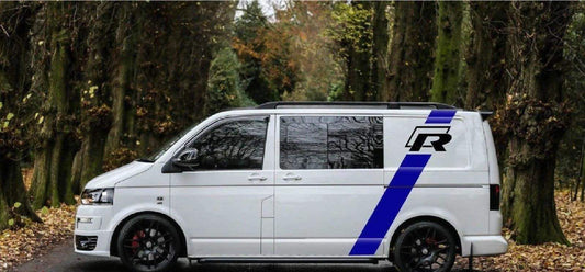360100767_661519035480338_6951808623719084592_n - R&E Wraps and Graphics LTD - Volkswagen T5 T6 Side Stripes Rline - Side Stripes, t5, volkswagen t5