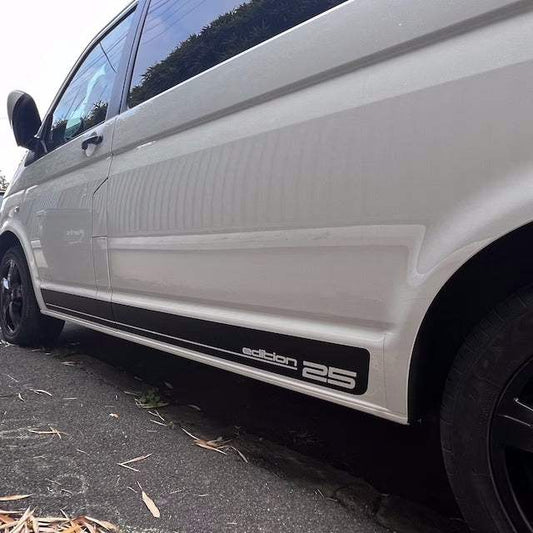 361110535_796813485325202_6550827609408782806_n - R&E Wraps and Graphics LTD - Volkswagen T5 T6 Side Stripes Edition 25 - Side Stripes