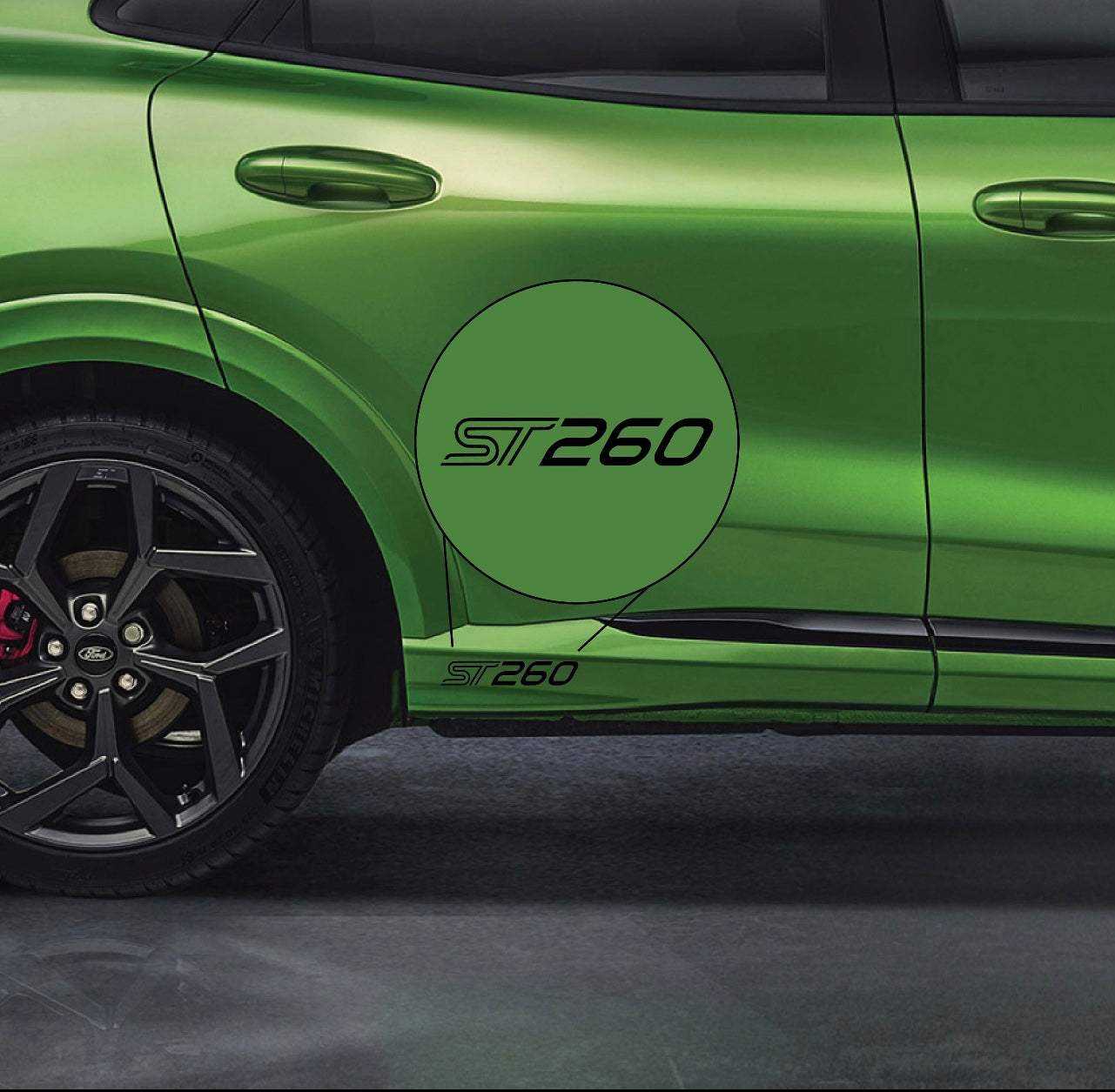 369E486F-48B6-4A2B-890E-4F153E09DFBA - R&E Wraps and Graphics LTD - Ford Puma ST260 Side Skirt Stickers - ford, ford puma, puma