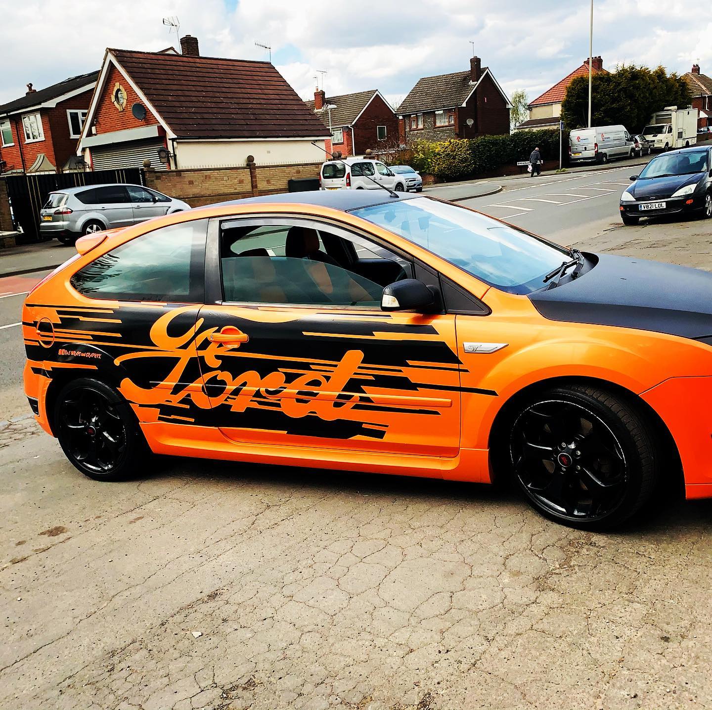 Ford Focus MK2 Ford Side Graphic Kit