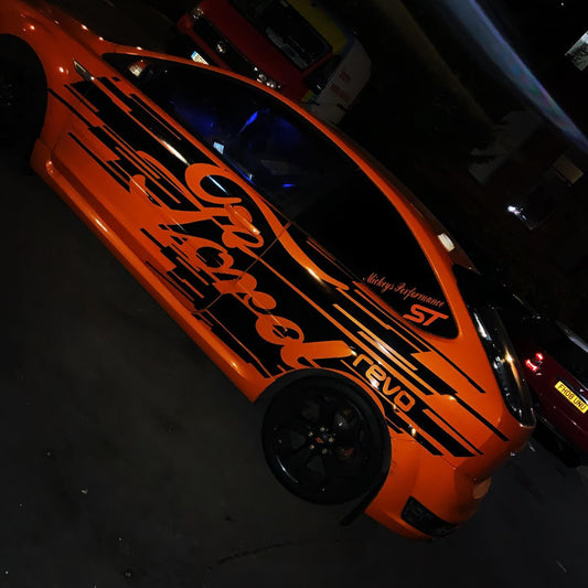 Ford Focus MK2 Ford Side Graphic Kit