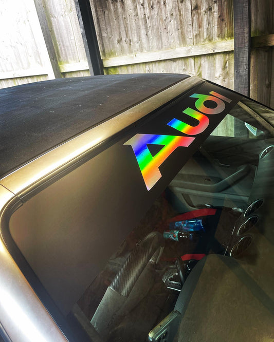 371033751_1005638994083713_8839633655224181270_n - R&E Wraps and Graphics LTD - Audi Sunstrip - Audi, audi sport, Audi sunstrip, Audi sunstrips, sunstrip