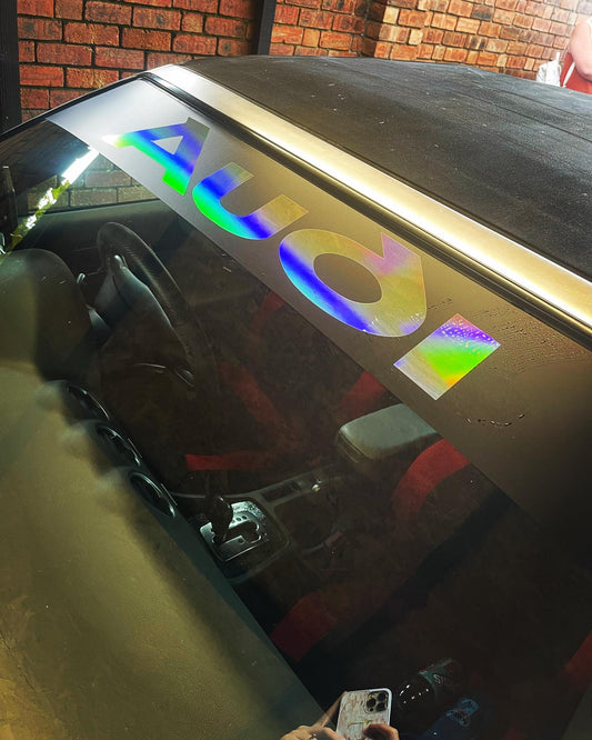 371113940_1005638997417046_7064313453611190647_n - R&E Wraps and Graphics LTD - Audi Sunstrip - Audi, audi sport, Audi sunstrip, Audi sunstrips, sunstrip