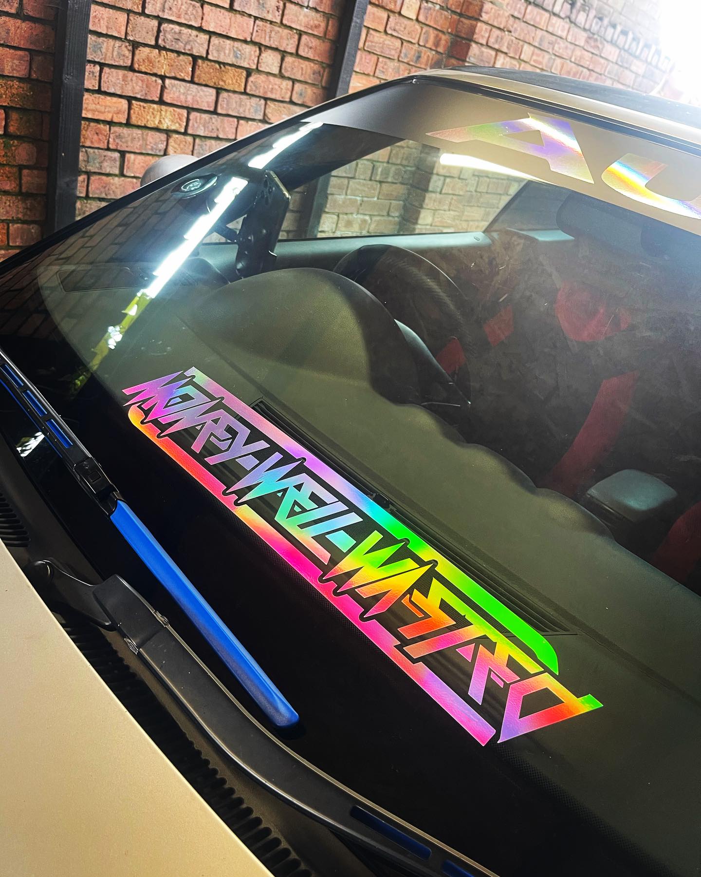 Money Well Wasted Window Sticker