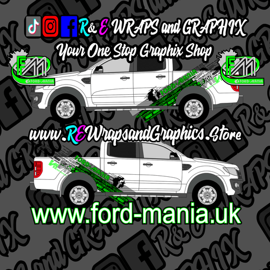 378261937_1234205047972518_6411957293219659416_n - R&E Wraps and Graphics LTD - Ford Ranger Raptor 2012-16 Ford Mania Graphic Kit - ford, Ford Graphic Kits, ford mania, ford mania graphics, ford mania stickers, ford ranger, Ford ranger raptor, Ford Ranger Raptor 2012-16 Ford Mania Graphic Kit, graphic kits, ranger