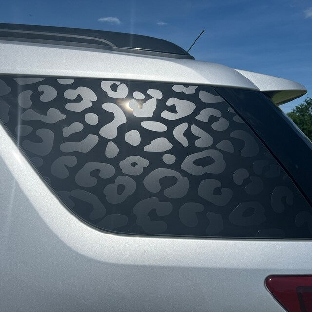 Universal Fit Leopard Cheetah Window Stickers