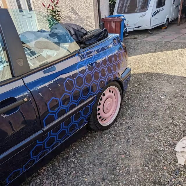 Hexagon Graphic Kit - Universal To All Vehicles