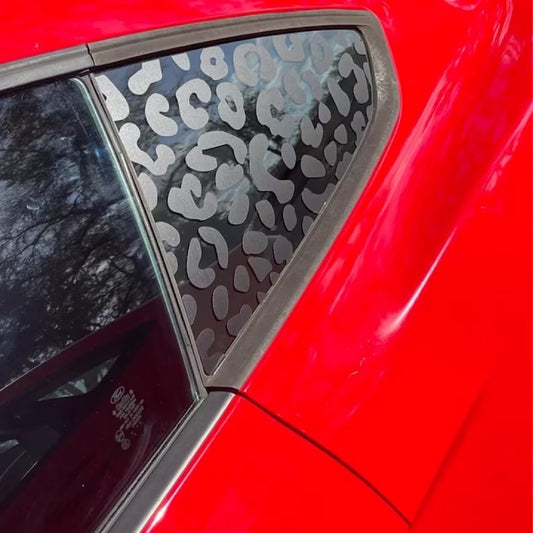 Universal Fit Leopard Cheetah Window Stickers