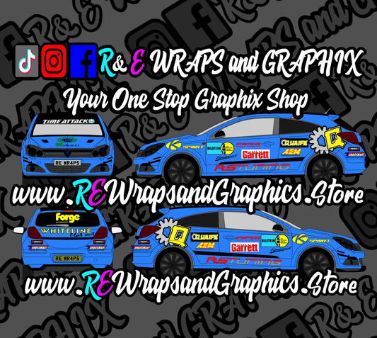 382276902_695470498708861_4193683204670486009_n - R&E Wraps and Graphics LTD - Vauxhall Astra 2005-10 VXR WRC Track Car Graphic Kit - aem, bilstein, ferodo, garrett, K Sport, piper exhausts, qualife, rstuning, Time Attack, turbo smart, Vauxhall, Vauxhall Astra, Vauxhall graphic kit, Vauxhall Performance, vauxhall vxr, whiteline