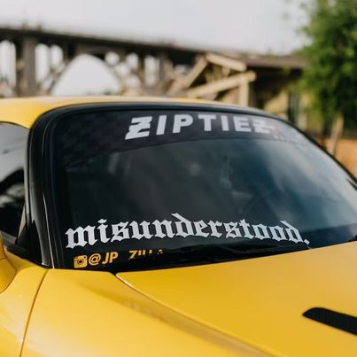 Misunderstood Window Sticker