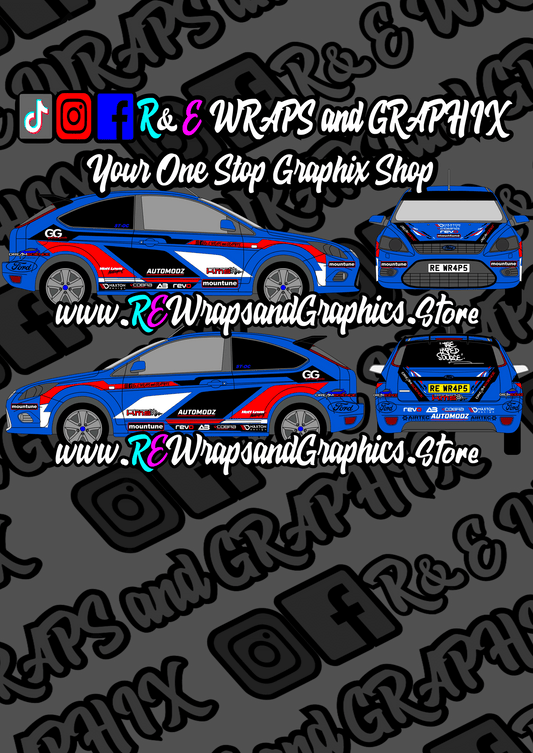 396518688_3772147063037741_4100288987862755481_n - R&E Wraps and Graphics LTD - Ford Focus mk2 ST/RS Track Car Graphic Kit - ford, ford focus, ford focus graphic kit, ford focus graphic kits, Ford Focus mk2 ST/RS Track Car Graphic Kit, ford focus st, Ford Graphic Kits, graphic kits, Rally graphic kit, rally kit