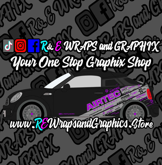 Mini Cooper Airtec Graphic Kit