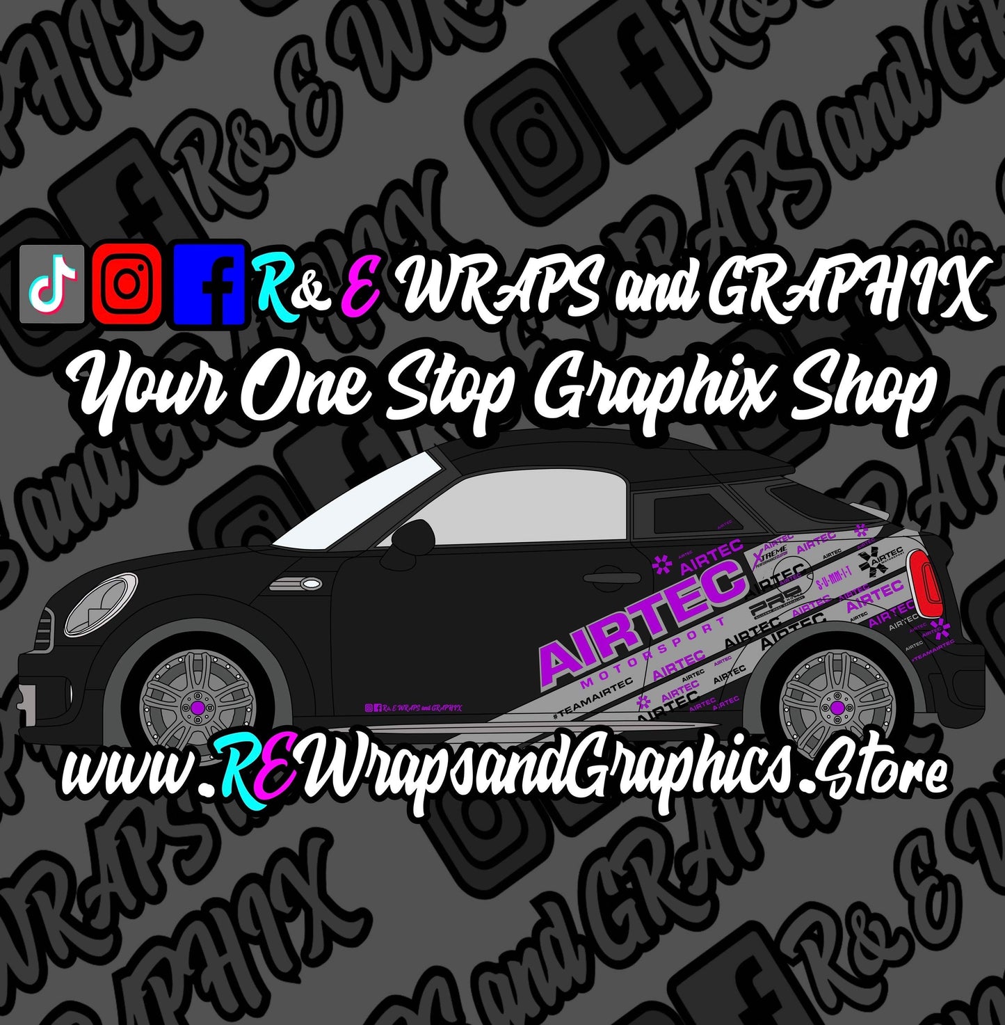 3995AD76-831D-4E6D-B5B2-7C779E6589E0 - R&E Wraps and Graphics LTD - Mini Cooper Airtec Graphic Kit - airtec, airtec graphic kit, AIRTEC motorsport, graphic kits, Mini Cooper, Mini Cooper Airtec graphic kit, mini cooper graphic kit