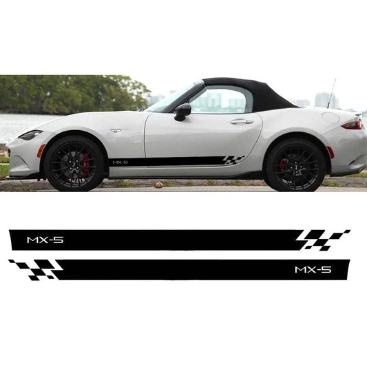 3AEBF7E3-2DE8-4249-834B-82675EE95D5D - R&E Wraps and Graphics LTD - Mazda MX-5 Side Stripes - Mazda, Mx5, side stripes