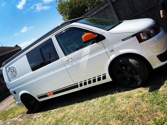 Volkswagen T5 LWB Personalised Transporter Side Stripes